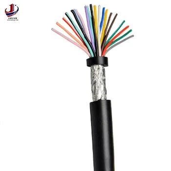 PUR bending resistant sheathed robot shielded cable